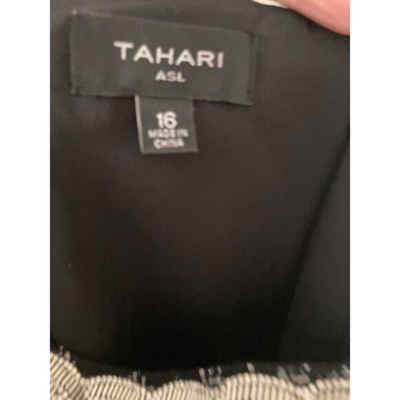 TAHARI ASL WOMENS RHINESTONE EMBELLISHED BLACK IVORY Varies NWT - Picture 9 of 10